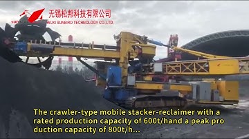 Crawler-type mobile stacker-reclaimer manufacturer