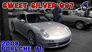 Sweet Silver 2008 Porsche 911 rolls into the CAR WIZARD's shop