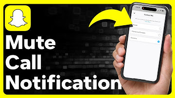 How To Mute Call Notifications On Snapchat