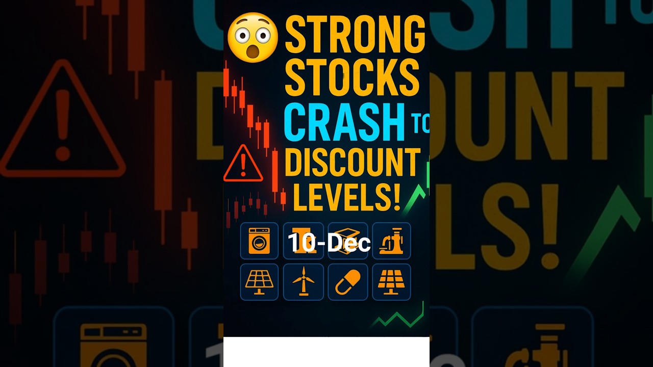 8 Fundamentally Strong Stocks in Heavy Correction! Watchlist🔥
