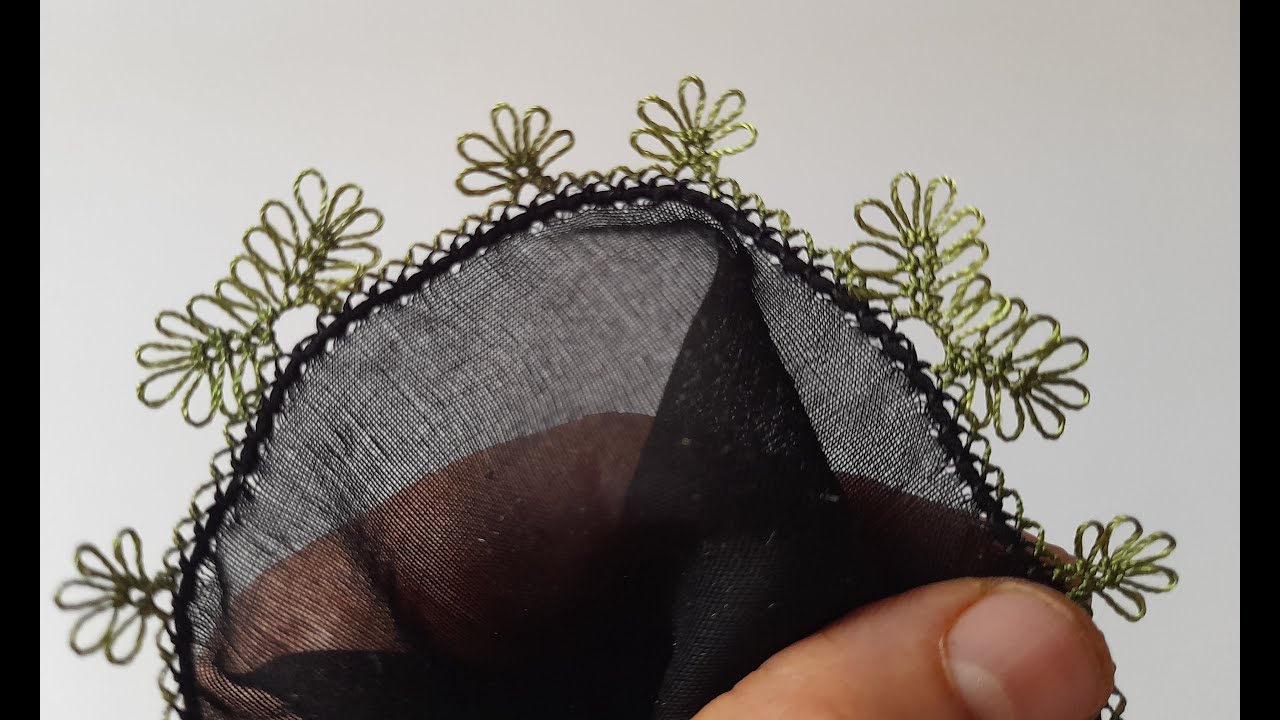 İğne Oyası Modeli..(Needle Lace) YouTube