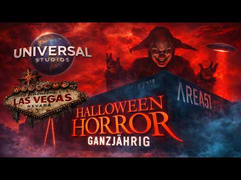 🎃 Las Vegas UNIVERSAL HALLOWEEN HORROR 🎬 ALL YEAR ROUND 👁️