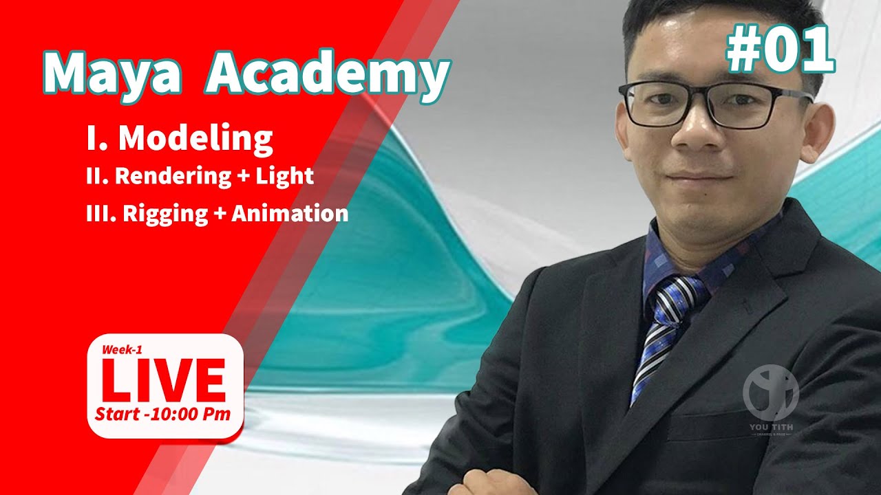 #01_Maya  Academy_Introduction to Maya 2020_Week-1 [ 14-04-2020 ]
