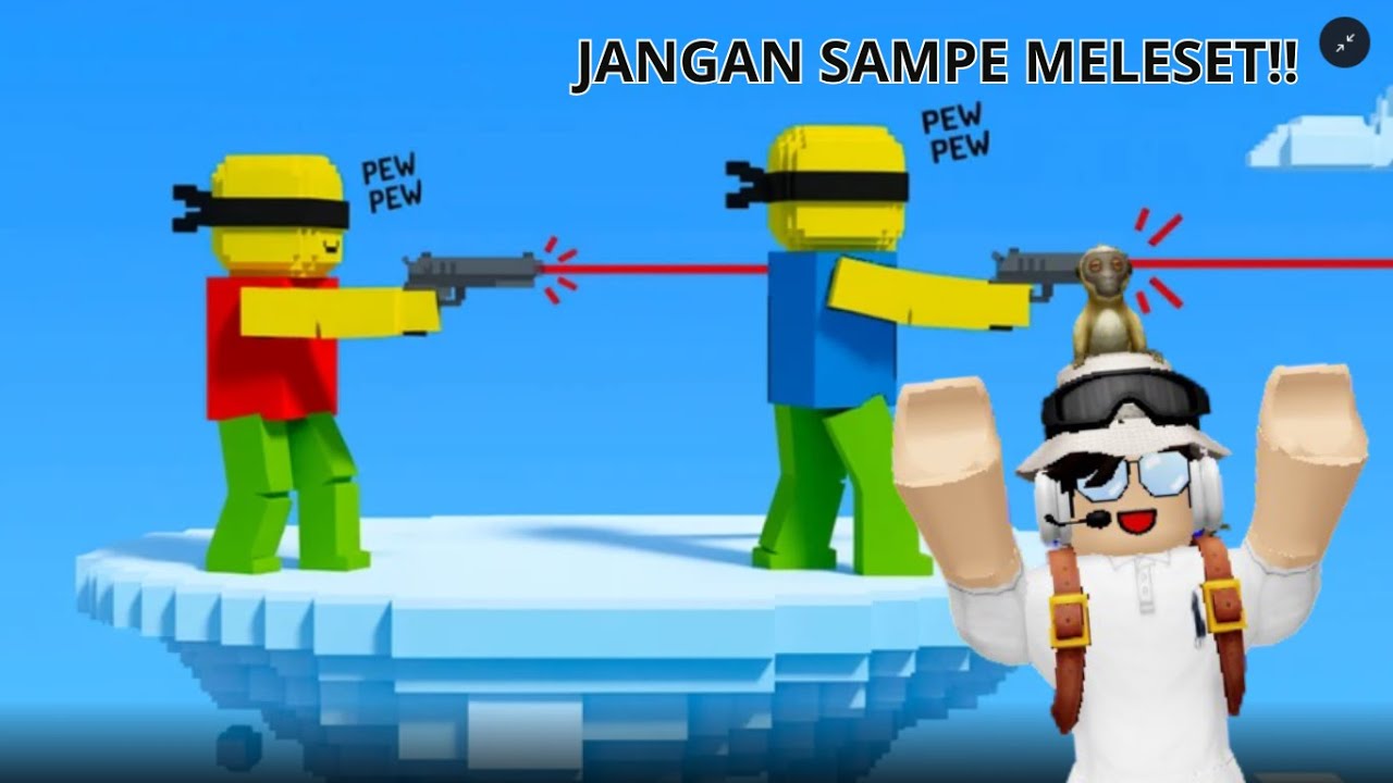 Main Tembak Tembakan tapi ga bisa liat musuh nya!!