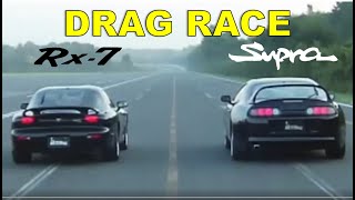 Drag Race #20 | Toyota Supra RZ vs Mazda RX7 RZ