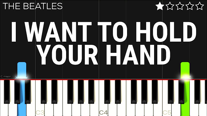 I Want to Hold Your Hand Piano version - Piano performance video thumbnail