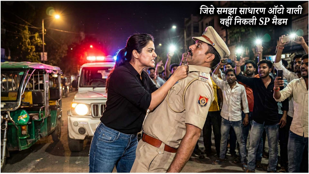 आखिर क्यों एक सख्त इंस्पेक्टर, ऑटो वाली के सामने टूट गया? सच्चाई जानकर सब सन्न! 😱 | Emotional Story