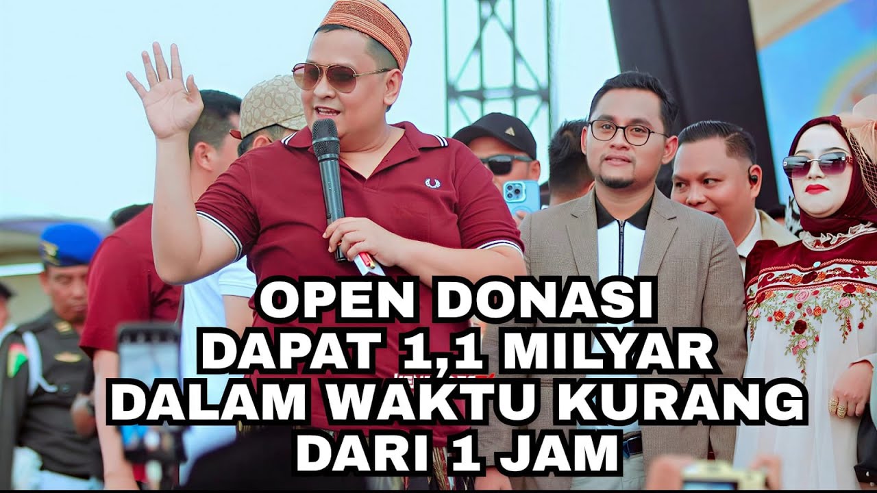 [LIVE] OPEN DONASI UNTUK SUMATERA DAN ACEH OLEH PARA SULTAN DALAM ACARA KONSER VALEN DA7