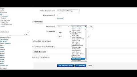 How to create a conference in Big Blue Button