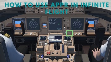 How to use APPR (Autopilot landing) in infinite flight!  #Infiniteflight #Aviation12