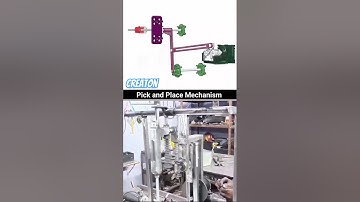 Pick and place mechanism #blender #engineering #viralvideo #ai