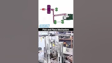 Pick and place mechanism #blender #engineering #viralvideo #ai