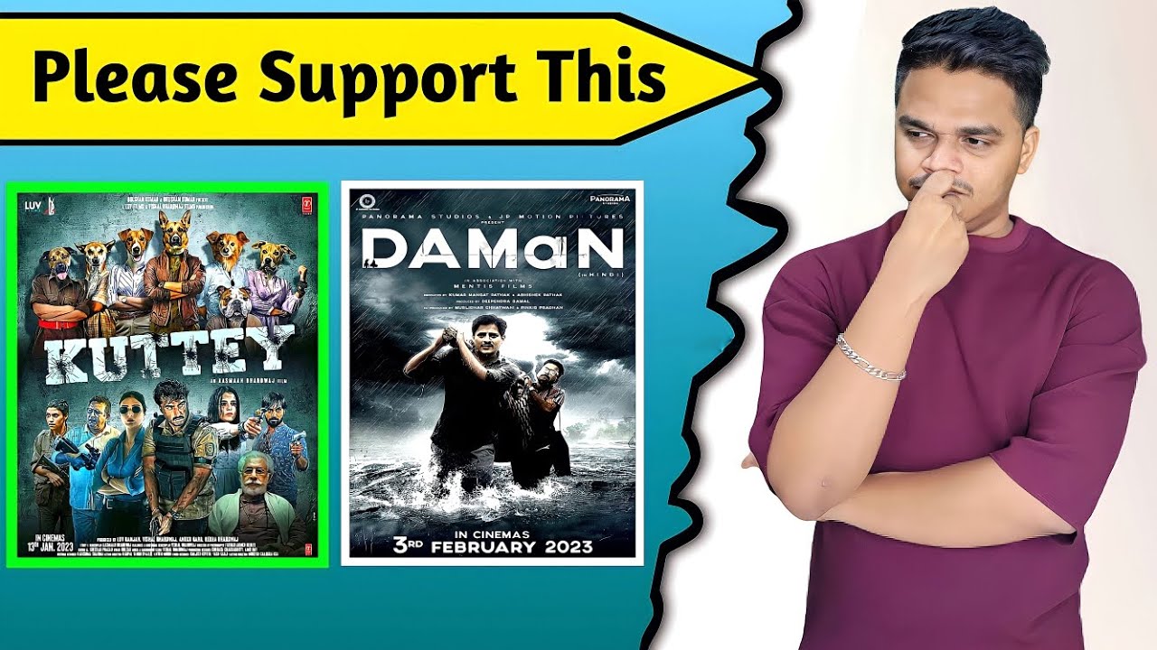 Kuttey Movie & Daman Hindi Trailer REVIEW | Suraj Kumar |