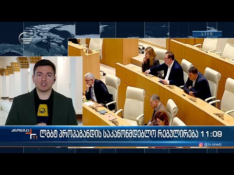 ანტიპროპაგანდისტულ კანონზე მუშაობას რადიკალური ოპოზიცია არ უერთდება