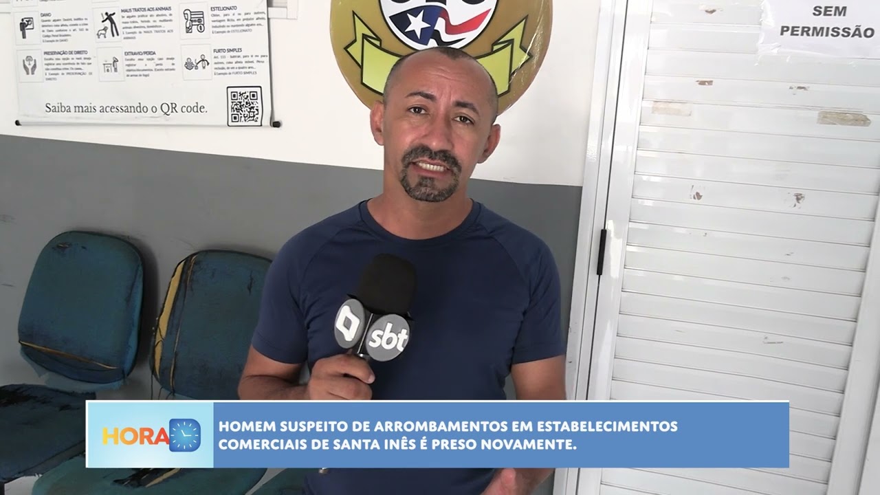 PRESO POR ARROMBAMENTOS