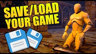 Unreal Engine 4 - Save & Load Game EASY Tutorial