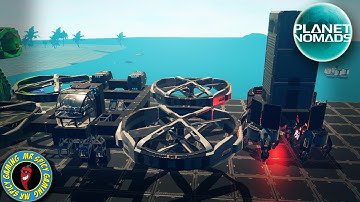 IT FLIES! IT LIFTS! IT WORKS!  -  Planet Nomads Gameplay S2 Ep43