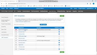 Special Admin VanillaSoft Video.  Changing Text Templates