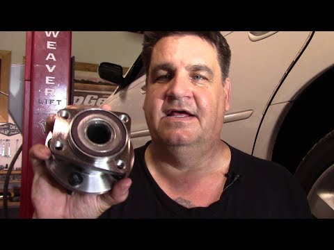 How to replace a front wheel bearing on a 2007 Subaru Legacy