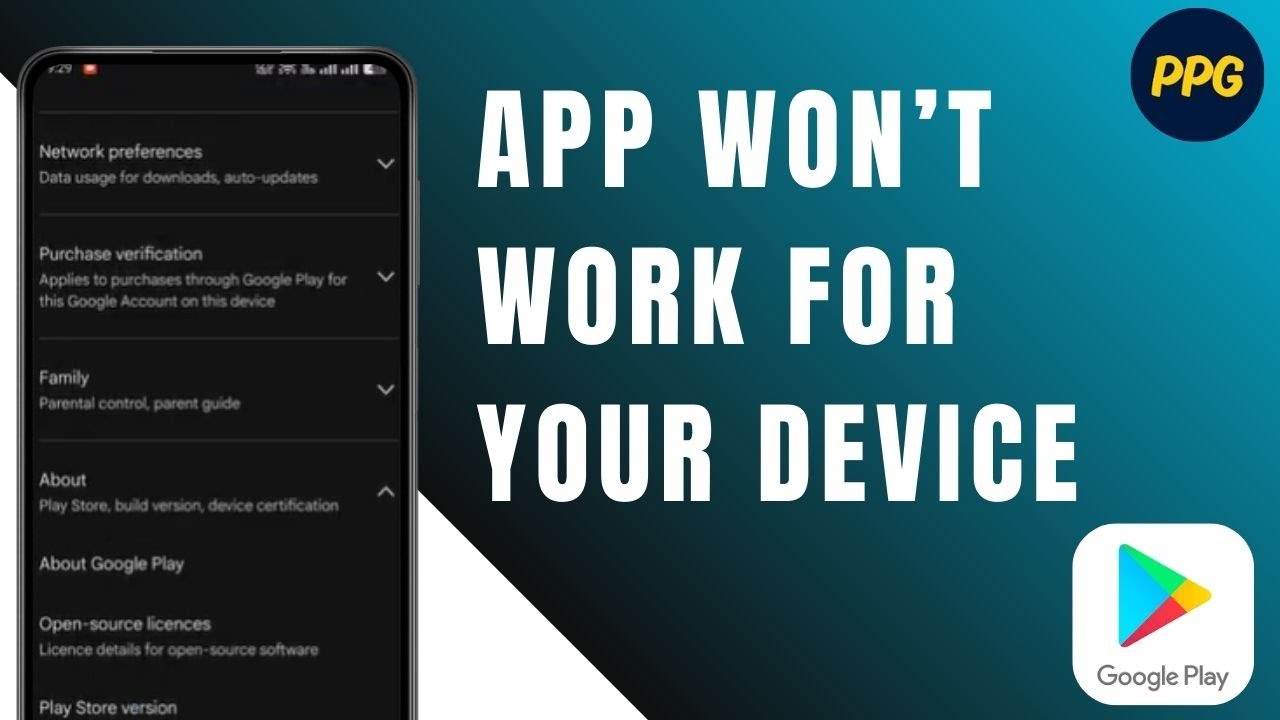 How To Fix This App Won't Work For Your Device In Play Store ? - YouTube
