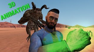 [SFM] Fallout 2 -  Unarmed Builds Be Like