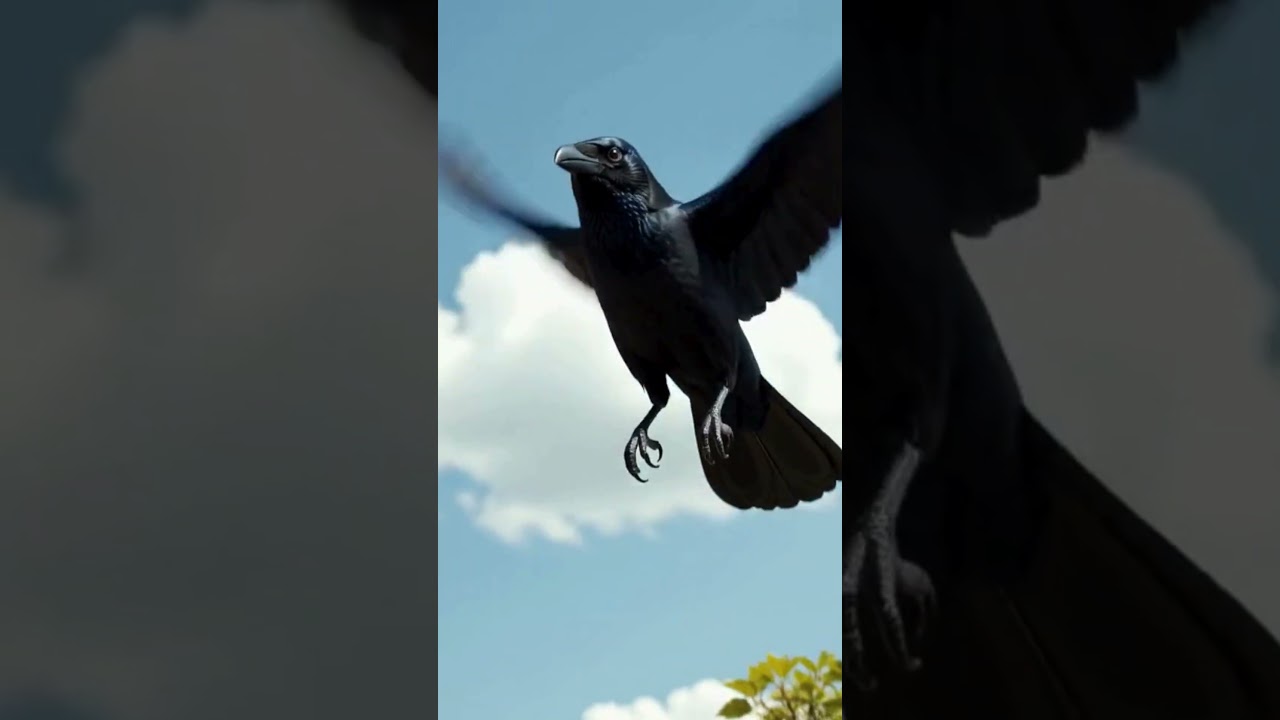 👉 Знакомьтесь, ворона 🐦‍⬛ | Животные вокруг нас для детей