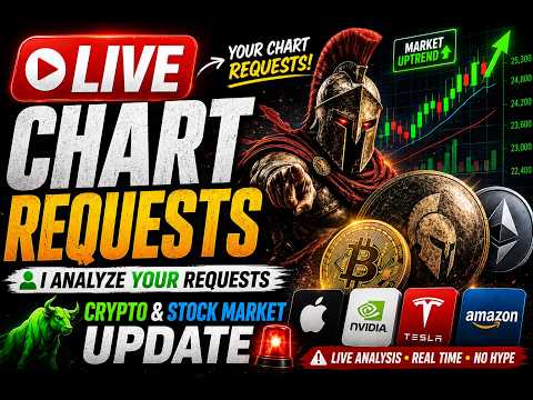 Thumbnail for LIVE CHART REQUESTS 📈 CRYPTO & STOCK MARKET UPDATE 🚨 May 27, 2026