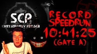 Former World Record} SCP - Containment Breach (Gate A: Ending 1) in  4:55.250 