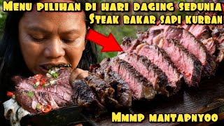 STEAK BAKAR DAGING SAPI KURBAN