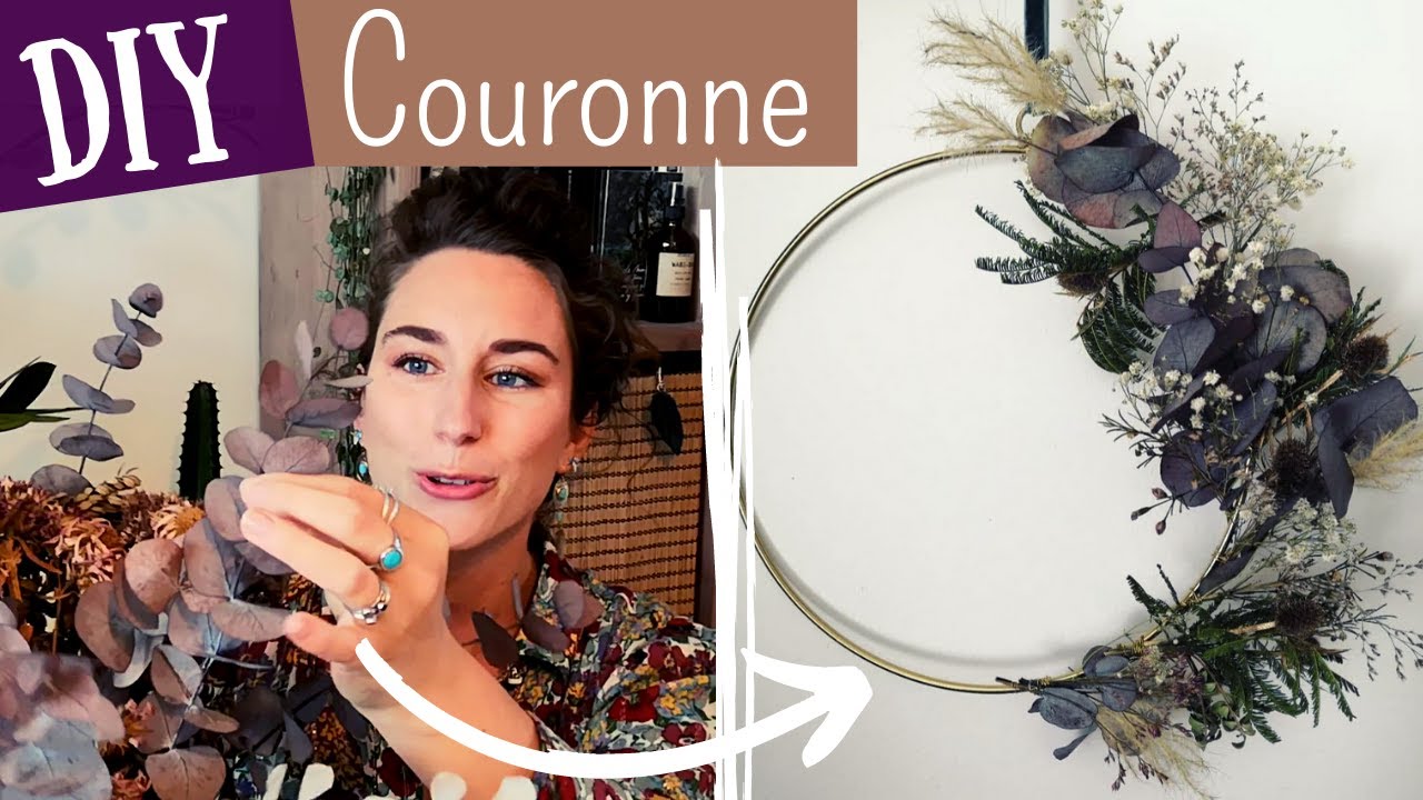 Comment faire une couronne de fleurs - Reine d'Aujourd'hui