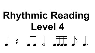 Rhythm reading - Level 4