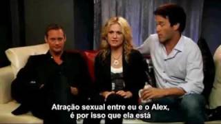Stephen Anna e Alex at Comic Con - True Blood - Legendado