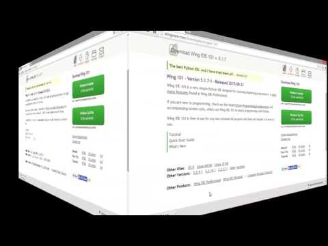 PROGRAMAS: Descargar e instalar Wing ide 101 (Python)