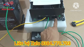 Hướng dẫn cài đặt Sạc MPPT 60A thương hiệu Techfine - Shop Solar