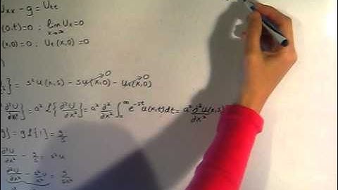 Nonhomogeneous Partial Differential Equation with LaPlace Transform