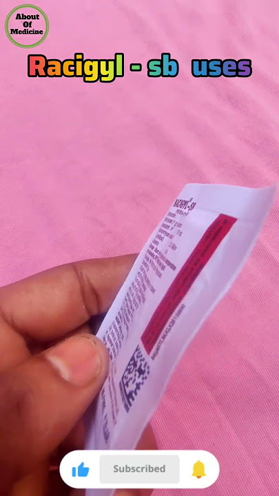 racigyl sb पाउच उपयोग | racigyl sb | racigyl sb sachet how to use | #racigyl #sachet #loosemotion