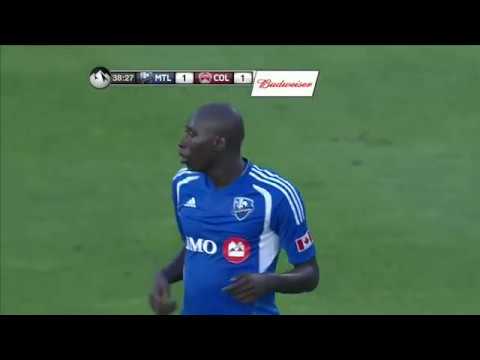 GOAL: Camara scores while juggling from ground, bicycling it | MTL Impact vs COL June 29, 2013