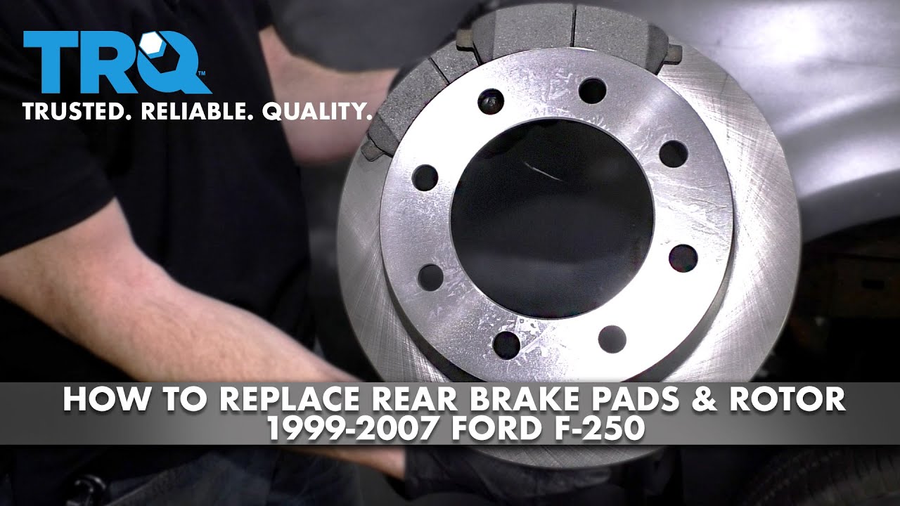 How to Replace Rear Brake Pads on Ford F250: Step-by-Step Guide