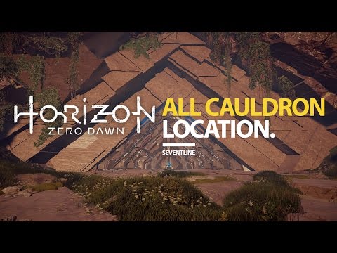 Video: Horizon Zero Dawn Override Cauldron Location - Cara Menunggang Mesin Dengan Pemasangan Sigma, Rho, Xi, Dan Zeta