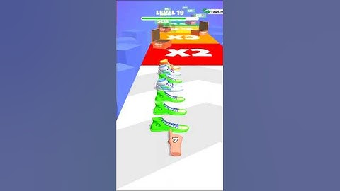 Sneaker Stack 3D Lvl. 19 #shorts #games