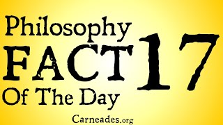 Philosophy Fact of the Day 17 #Shorts