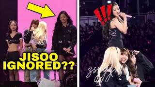 Netizens Accuse BLACKPINK of Ignoring Jisoo at Concert #kpop