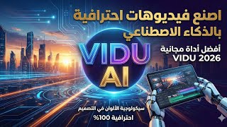 طريقة عمل فيديوهات بالذكاء الاصطناعي باستخدام VIDU | أفضل أداة مجانية لصناعة فيديوهات احترافية 2026 screenshot 4