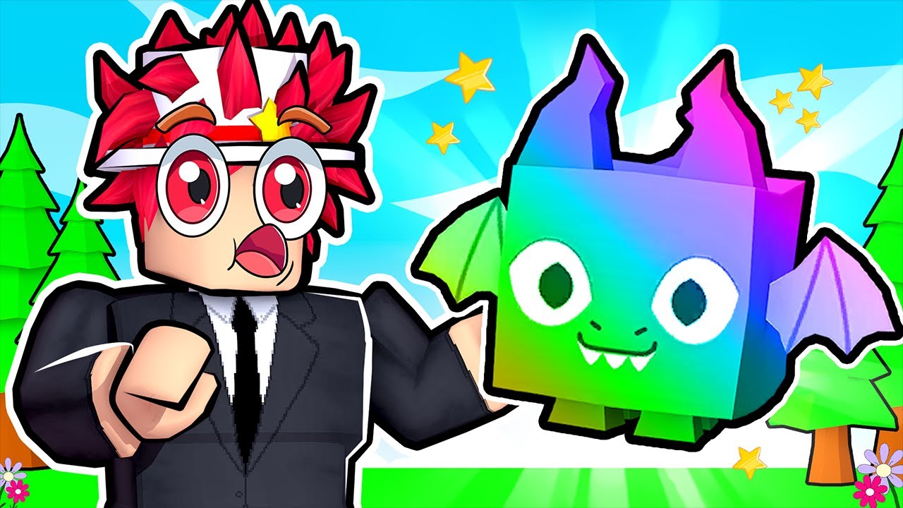 Trading My RAINBOW Huge Dragon in Pet Simulator X! YouTube