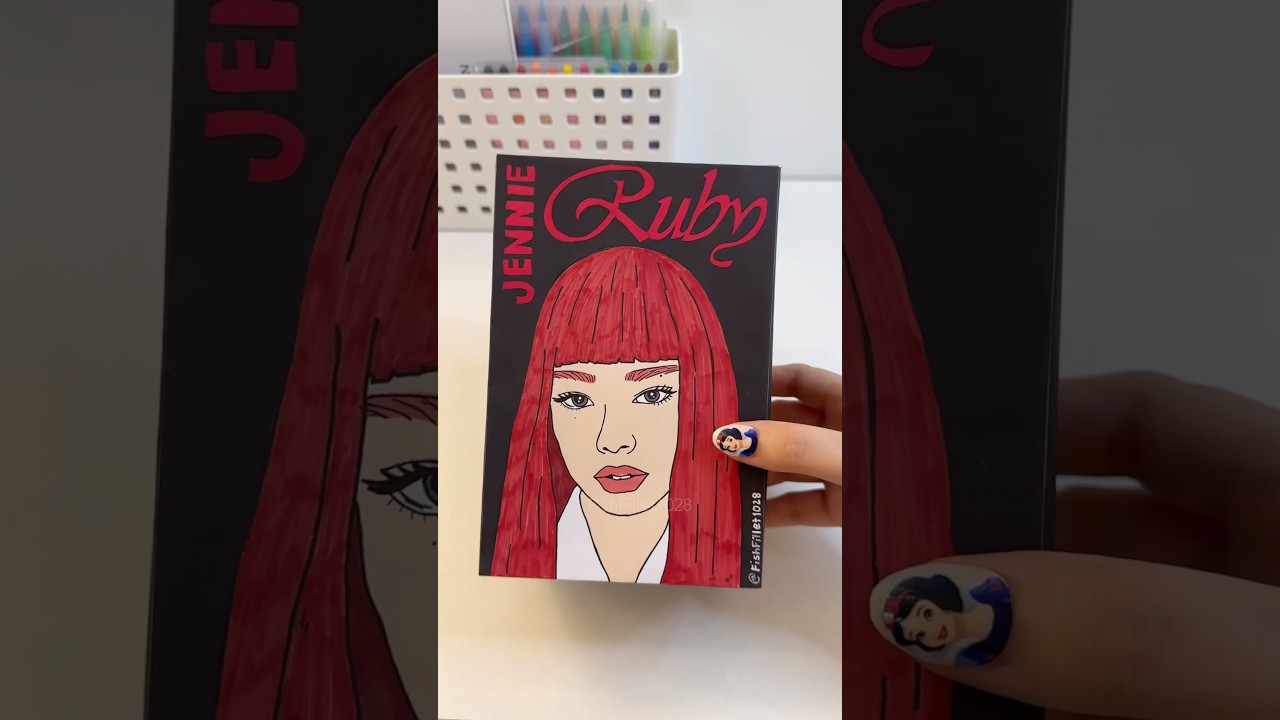 Jennie blind box unboxing! #jennie #ruby #likejennie #paper #papercraft #squish #blackpink #unboxing