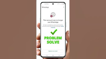 Whatsapp Unban 💯 New Method 2025 | This account can no longer use Whatsapp Problem New Solution 2025