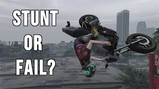 GTA 5 - STUNT OR FAIL? #9