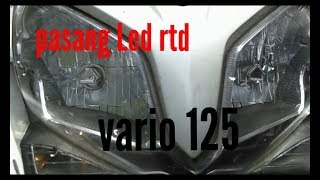 Lampu LED AYOTO | Cara Ganti Dan Review Lampu Led Ayoto Untuk Motor Vario 125 | AYOTO M2B