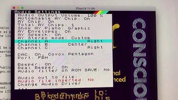 ZEsarUX stereo emulation