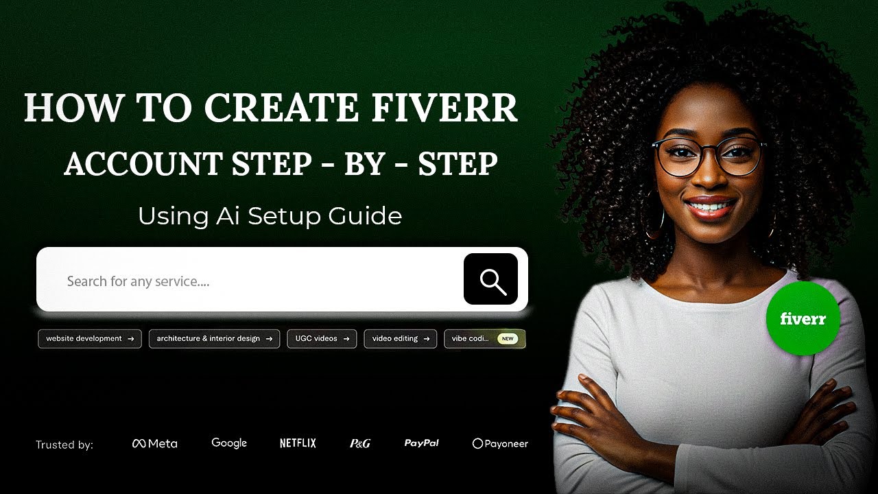 How to Create a Standard Fiverr Account with AI (Step-by-Step 2026) | Beginner’s Guide